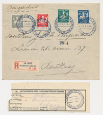 Aangetekend / Stempel s Gravenhage 1930 Conference La Haye 29/30