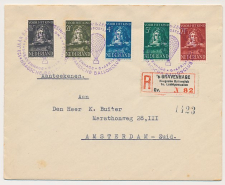 Aangetekend / Stempel s Gravenhage 1942 - 1e Luchtpostsalon
