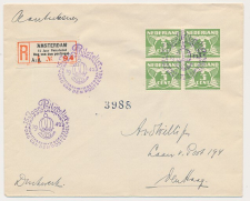 Aangetekend / Stempel Amsterdam 1942 - Dag van den Postzegel