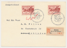 Aangetekend / Stempel Breda 1943 - Dag van den Postzegel