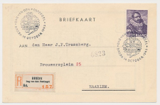 Aangetekend / Stempel Breda 1945 - Dag van den Postzegel