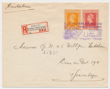 Aangetekend / Stempel Utrecht 1946 - 34e Philatelistendag