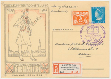 Aangetekend / Stempel Amsterdam 1946 - Postzegeltentoonstelling 