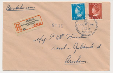 Aangetekend / Stempel Arnhem 1947 - Postzegeltentoonstelling