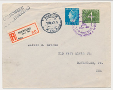 Aangetekend / Stempel Heemstede 1947 - A.N.W.B.N.T.K.C. Rally
