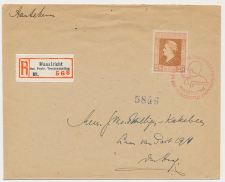 Aangetekend / Stempel Maastricht 1947 - Philatelistendag