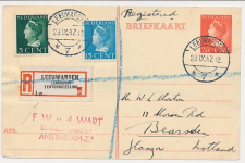 Aangetekend / Stempel Leeuwarden 1947 - Landbouwtentoonstelling