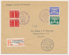 Aangetekend / Stempel s Gravenhage 1948 - Cour Internationale   