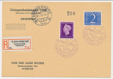 Aangetekend / Stempel s Gravenhage 1948 - Tent. Schoolstad      