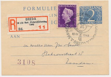 Aangetekend / Stempel Breda 1948 - 36e Ned. Philatelistendag