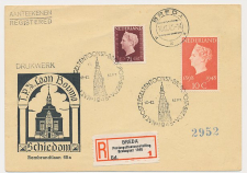Aangetekend / Stempel Breda 1948 - Postzegeltentoonstelling     
