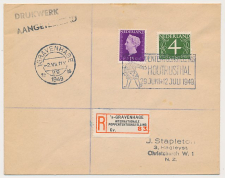 Aangetekend / Stempel s Gravenhage 1949 - Poppententoonstelling 