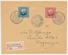 Aangetekend / Stempel s Gravenhage 1949 -Ronde Tafel Conferentie