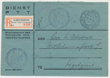 Aangetekend / Stempel s Gravenhage 1949 -Ronde Tafel Conferentie