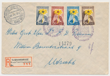 Aangetekend / Stempel s Gravenhage 1949 -Ronde Tafel Conferentie