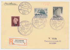 Aangetekend / Stempel Rotterdam 1950 - Havenfestival Ahoy