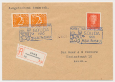 Aangetekend / Stempel Gouda 1950 - Poppententoonstelling