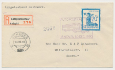 Aangetekend / Stempel Autopostkantoor Schagen 1950