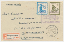 Aangetekend / Stempel Autopostkantoor Sittard 1950