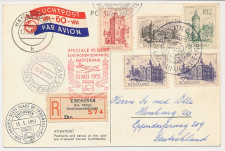 Aangetekend / Stempel Eindhoven 1951 - Philips Sixty Years 