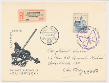 Aangetekend / Stempel Amsterdam 1951 - Congress of Entomology