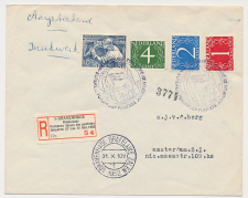 Aangetekend / Stempel s Gravenhage 1952 - Europees Forum