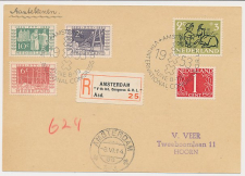 Aangetekend / Stempel Amsterdam 1953 - Vth Int. Congress O.R.L.