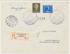 Aangetekend / Stempel s Gravenhage 1953 - Zuiveltentoonstelling