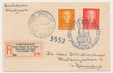 Aangetekend / Stempel s Gravenhage 1953 - Mouvement Europeen 