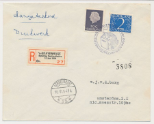 Aangetekend / Stempel s Gravenhage 1954 - Bijbeldag - Biblia 