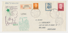 Aangetekend / Stempel Autopostkantoor Haarlem 1954 - Esperanto  
