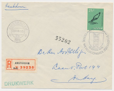 Aangetekend / Stempel Amsterdam 1956 - Wereldcongres Sociologie