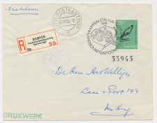 Aangetekend / Stempel Autopostkantoor Kampen 1956 Landbouwtent. 