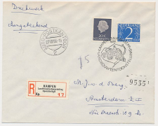 Aangetekend / Stempel Autopostkantoor Kampen 1956 Landbouwtent. 