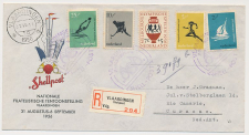 Aangetekend / Stempel Vlaardingen 1956 - Shell-Post