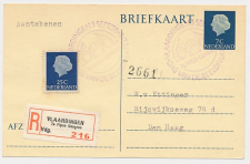 Aangetekend / Stempel Vlaardingen 1956 - Dag v.d Beeldfilatelie
