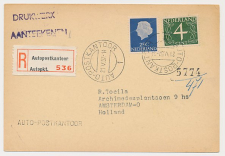 Aangetekend / Stempel Autopostkantoor Winterswijk 1957 - Tent.