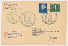 Aangetekend / Stempel Autopostkantoor Zierikzee 1957 - Landbouw