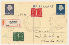 Aangetekend / Stempel Eindhoven 1957 Tentoonstelling Wonderland