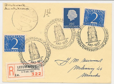 Aangetekend / Stempel Leeuwarden 1957 - Postzegeltentoonstelling