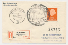 Aangetekend / Stempel Deventer 1958 - Onafhankelijkheid Israel