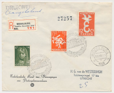 Aangetekend / Stempel Middelburg 1958 Filatelie Tentoonstelling