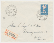 Aangetekend / Stempel Amsterdam 1959 - Zionistische Conferentie 