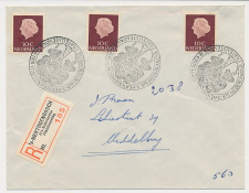Aangetekend / Stempel s Hertogenbosch 1959 - 47e Filatelistendag
