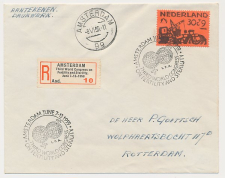 Aangetekend / Stempel Amsterdam 1959 - World Congres Fertility  