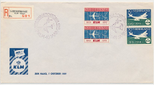Aangetekend / Stempel s Gravenhage 1959 - KLM 40 Jaar