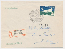 Aangetekend / Stempel Amsterdam 1959 - Uiverherdenking