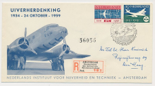 Aangetekend / Stempel Amsterdam 1959 - Uiverherdenking