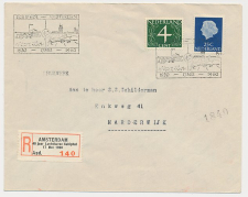 Aangetekend / Stempel Amsterdam 1960 - Schiphol 40 Jaar