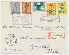 Aangetekend/Stempel Autopostkantoor sGravenhage 1960 Zomerzegels